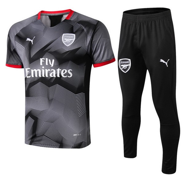 Entrenamiento Arsenal Conjunto Completo 2018-19 Gris Negro